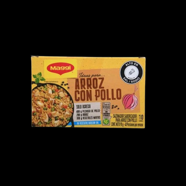 BASE MAGGI 10U 9G ARROZ CON POLLO